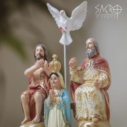 Imagem de Imagem Divino Pai Eterno resina 20cm