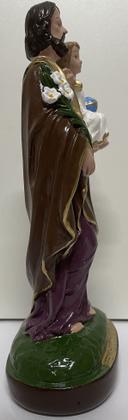 Imagem de Imagem Escultura São José 20 Cm Gesso