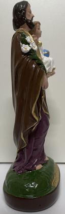 Imagem de Imagem Escultura São José 20 Cm Gesso