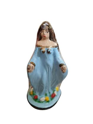 Imagem de Imagem Iemanja Escultura Gesso Estatua 10 Cm Kit 3un