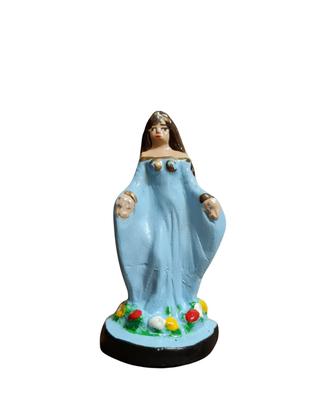 Imagem de Imagem Iemanja Escultura Gesso Estatua 10 Cm Kit 3un