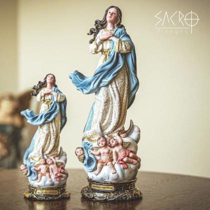 Imagem de Imagem Imaculada Conceição 30 Cm - Resina Importada