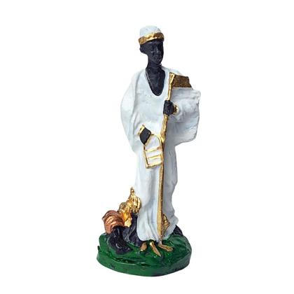 Imagem de Imagem Iroko orixá umbanda candomblé resina 10 cm