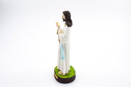 Imagem de Imagem Jesus Misericordioso Resina 14 cm