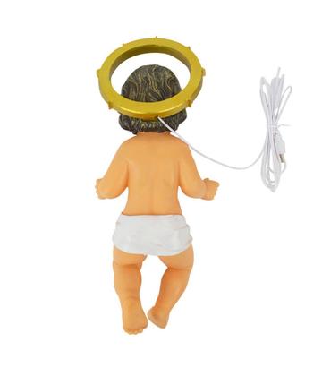 Imagem de Imagem Menino Jesus 44 CM Coroa Acende