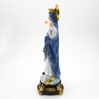 Imagem de Imagem Nossa Senhora da Medianeira Importada Resina 20 cm