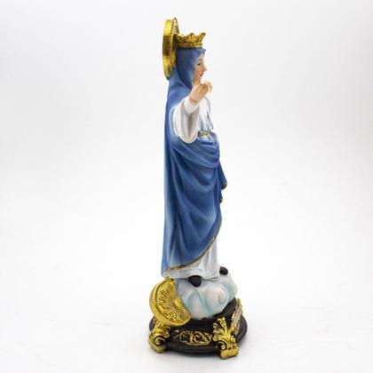 Imagem de Imagem Nossa Senhora da Medianeira Importada Resina 20 cm