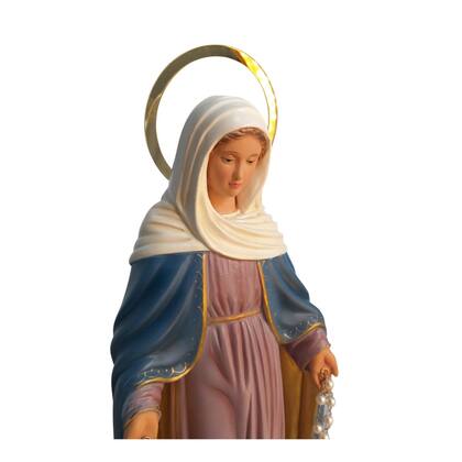 Imagem de Imagem Nossa Senhora Das Lágrimas Com Terço 30cm Original Artesanato Costa