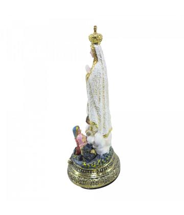 Imagem de Imagem Nossa Senhora De Fátima 15cm - Enfeite Resina