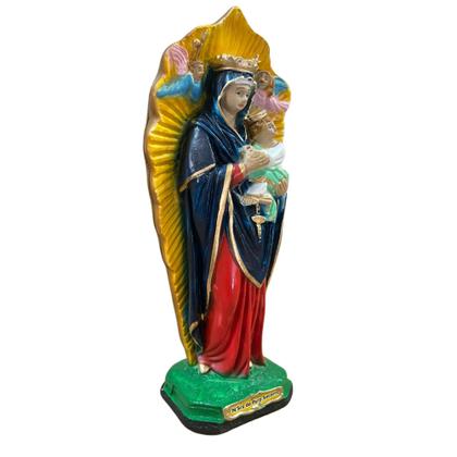 Imagem de Imagem Nossa Senhora Perpetuo Socorro Em Gesso  20 X 10 Cm