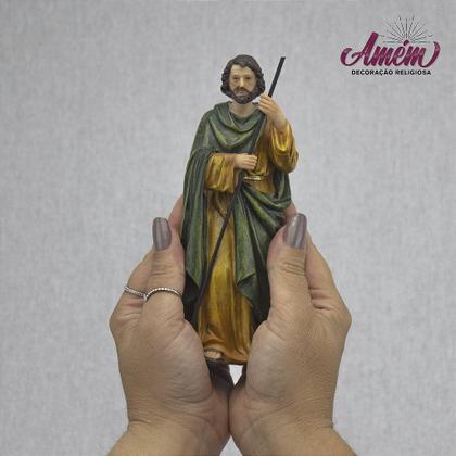 Imagem de Imagem Sagrada Familia Importada Resina 5 Peças 18 cm