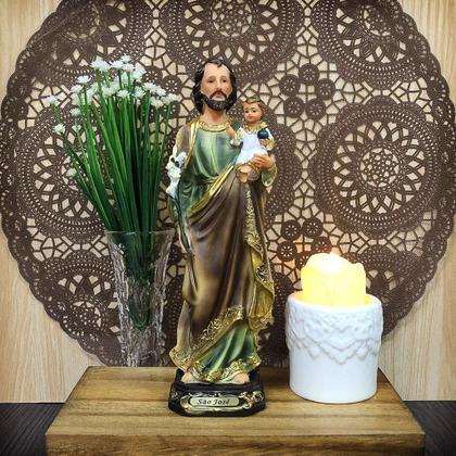 Imagem de Imagem São José Importado Resina 22 Cm