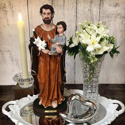 Imagem de Imagem São José Resina 31 Cm