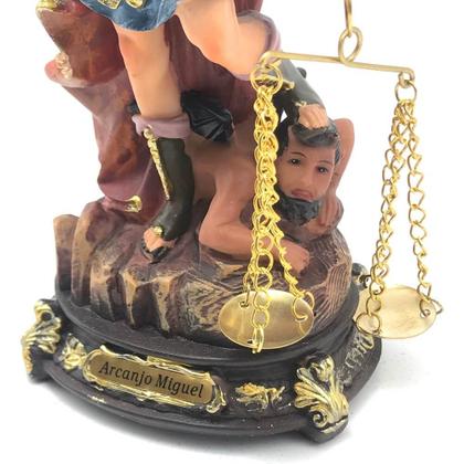 Imagem de Imagem São Miguel Arcanjo Com Balança Resina 20 Cm