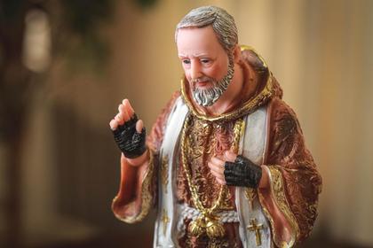 Imagem de Imagem São Padre Pio 30cm Resina Santo