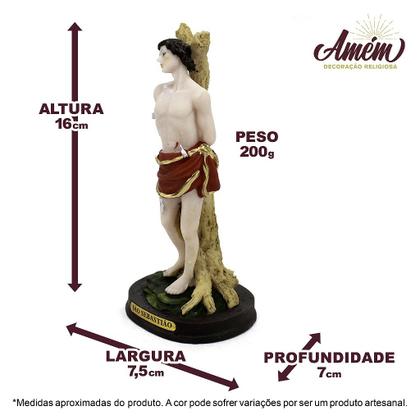 Imagem de Imagem São Sebastião Resina 16 cm