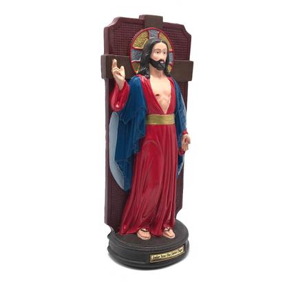 Imagem de Imagem Senhor Jesus das Santas Chagas Borracha Inquebrável 32 Cm