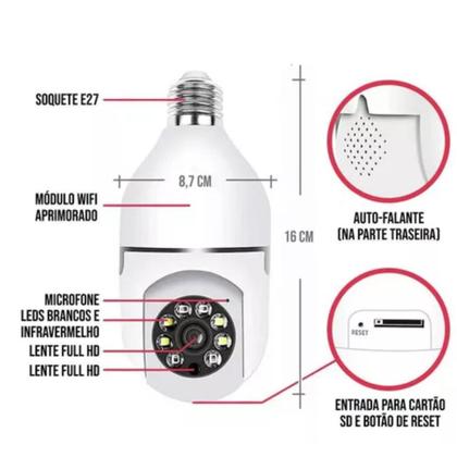 Imagem de Imagens nítidas e claras: Câmera com resolução 1080p.