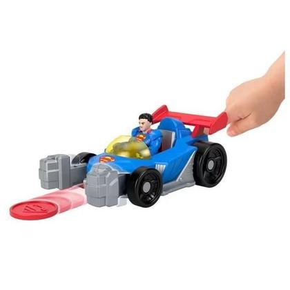 Imagem de Imaginext Boneco Superman Com Veículo Mattel JFJ69