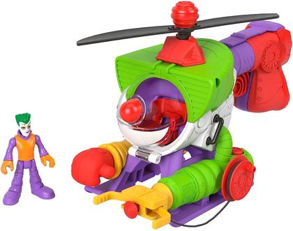 Imagem de Imaginext DC Super Friends Veículo The Joker Robo Copter HMV09 Mattel