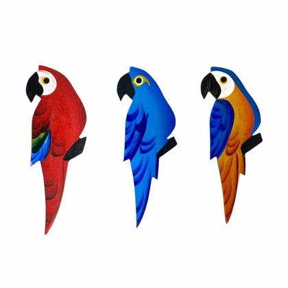 Imagem de Imas De Geladeira De Animais Kit Com 10 Unidades Sortidos