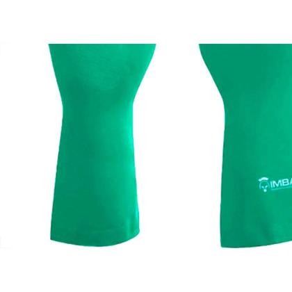 Imagem de Imbat Luva Latex  Forrada Verde 09 - Kit C/12 Pr