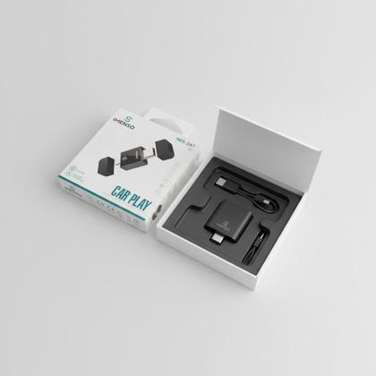 Imagem de Imenso Carplay Adaptador Wireless 2 Em 1 Sem Fio Ims-247