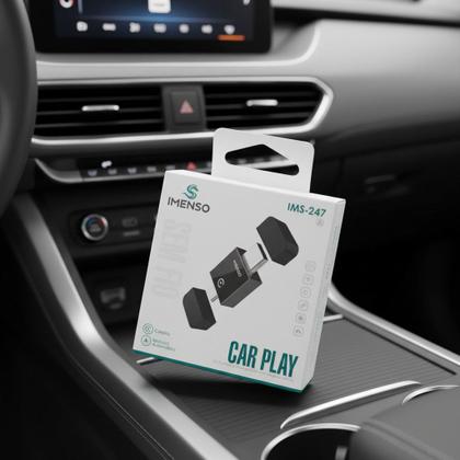 Imagem de Imenso Carplay Adaptador Wireless 2 Em 1 Sem Fio Ims-247
