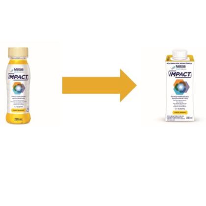 Imagem de Impact 200 ml Banana - Kit com 6 unidades
