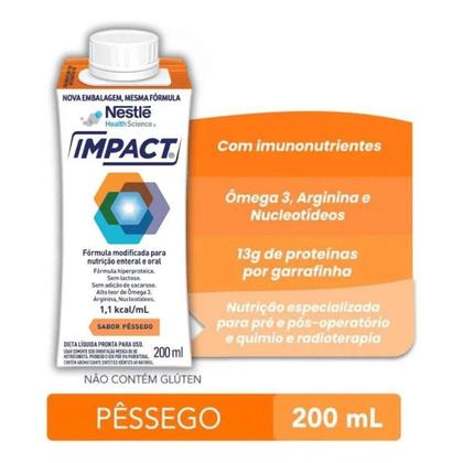 Imagem de Impact 200 ml Pêssego - Kit com 6 unidades