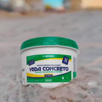 Imagem de Impermeabilizante Em Pó 500g Para Vedar Concreto Usinado Convencional Construção