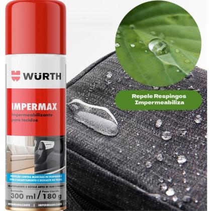 Imagem de Impermeabilizante para Tecidos e Estofados Impermax 300ml Wurth