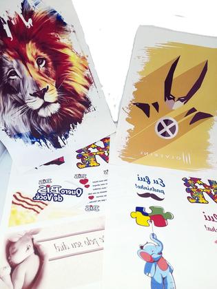 Imagem de Impressão De Folhas Sublimáticas A4 - Artes Gospel Canecas