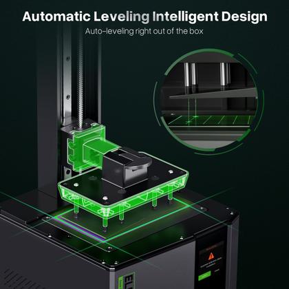 Imagem de Impressora 3D ELEGOO Mars 5 MSLA Resina com LCD 4K de 6,6 polegadas