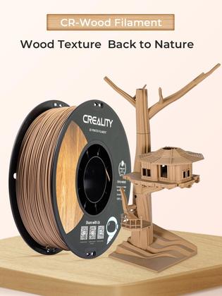 Imagem de Impressora 3D Filament Creality CR-Wood PLA 1,75 mm 1 kg