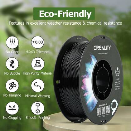 Imagem de Impressora 3D Filament Creality PETG 1,75 mm 1 kg preta