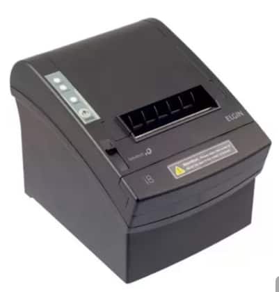 Impressora de Cupons Elgin I8, USB, Ethernet, Bivolt, Guilhotina, Preto - 46I8USECKD00