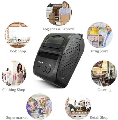 Imagem de Impressora de recibos NETUM ZJ-5809 Bluetooth 58mm para Android