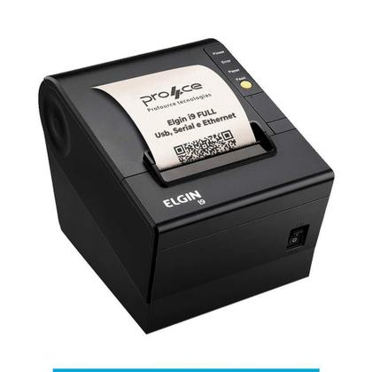 Imagem de Impressora elgin i9 full usb serial ethernet com guilhotina