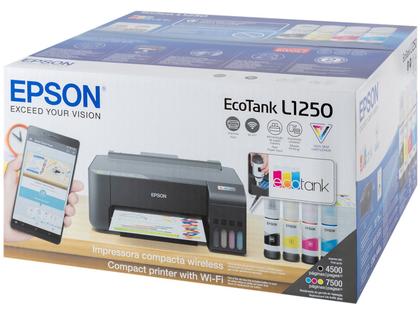Imagem de Impressora Epson Ecotank L1250 Tanque de Tinta Wi-Fi USB