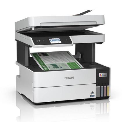 Imagem de Impressora Epson Ecotank L6490 Wi-Fi Duplex Bivolt - Branca