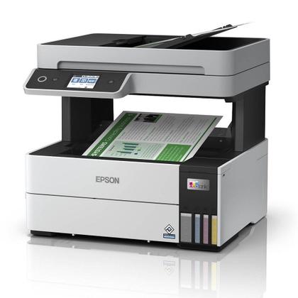 Imagem de Impressora Epson Ecotank L6490 Wi-Fi Duplex Bivolt - Branca