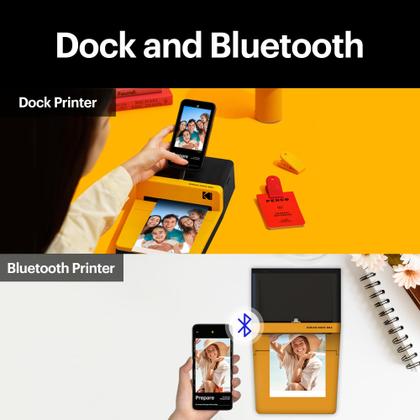 Imagem de Impressora fotográfica KODAK Dock ERA Plus 4PASS com 10 folhas