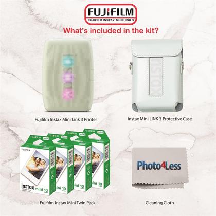 Imagem de Impressora Fujifilm Instax Mini Link 3 para Smartphone - com Filme e Capa