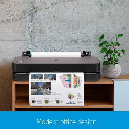Imagem de Impressora HP DesignJet T250, Jato de Tinta Térmico, Colorida, A3, Bivolt - 5HB06AB1K
