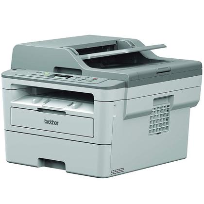 Imagem de Impressora Multifuncional Brother Laser, Mono, Wi-Fi, 110V, Branco - DCP-B7535D