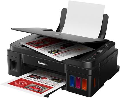Imagem de Impressora Multifuncional Canon Mega Tank, Jato de Tinta, Colorida, WiFi  G3110