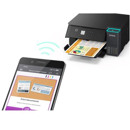 Imagem de Impressora Multifuncional Ecotank L4360 Jato de Tinta Wi-Fi USB Epson