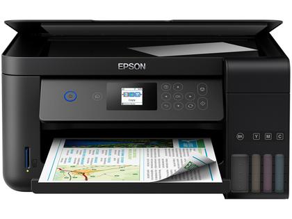 Impressora Multifuncional Epson EcoTank L4160 - Tanque de Tinta