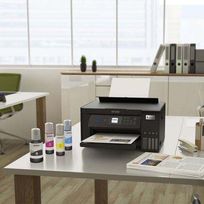 Imagem de Impressora Multifuncional Epson Ecotank L4260 Jato de Tinta Colorida com USB e Wi-Fi Bivolt